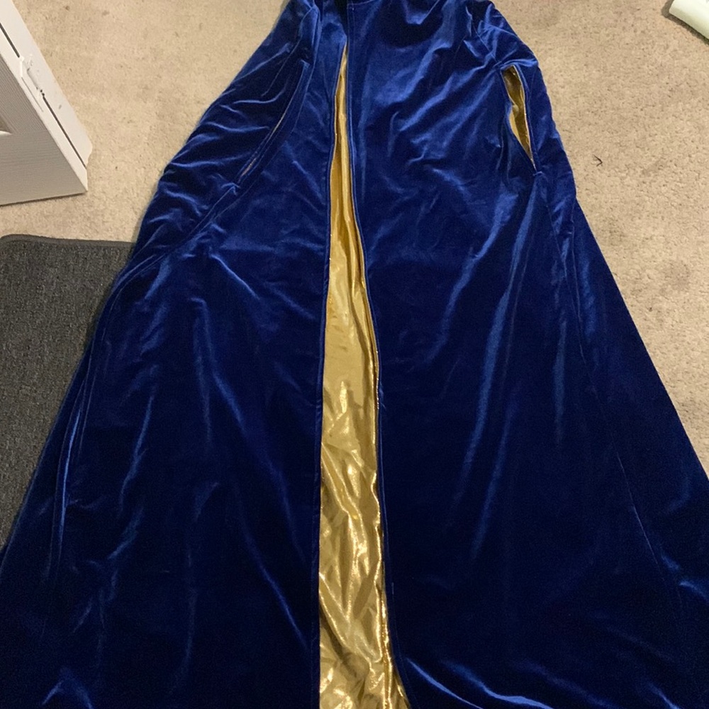 Royal Blue/Gold Uniform Cape ( Golden Dolls)